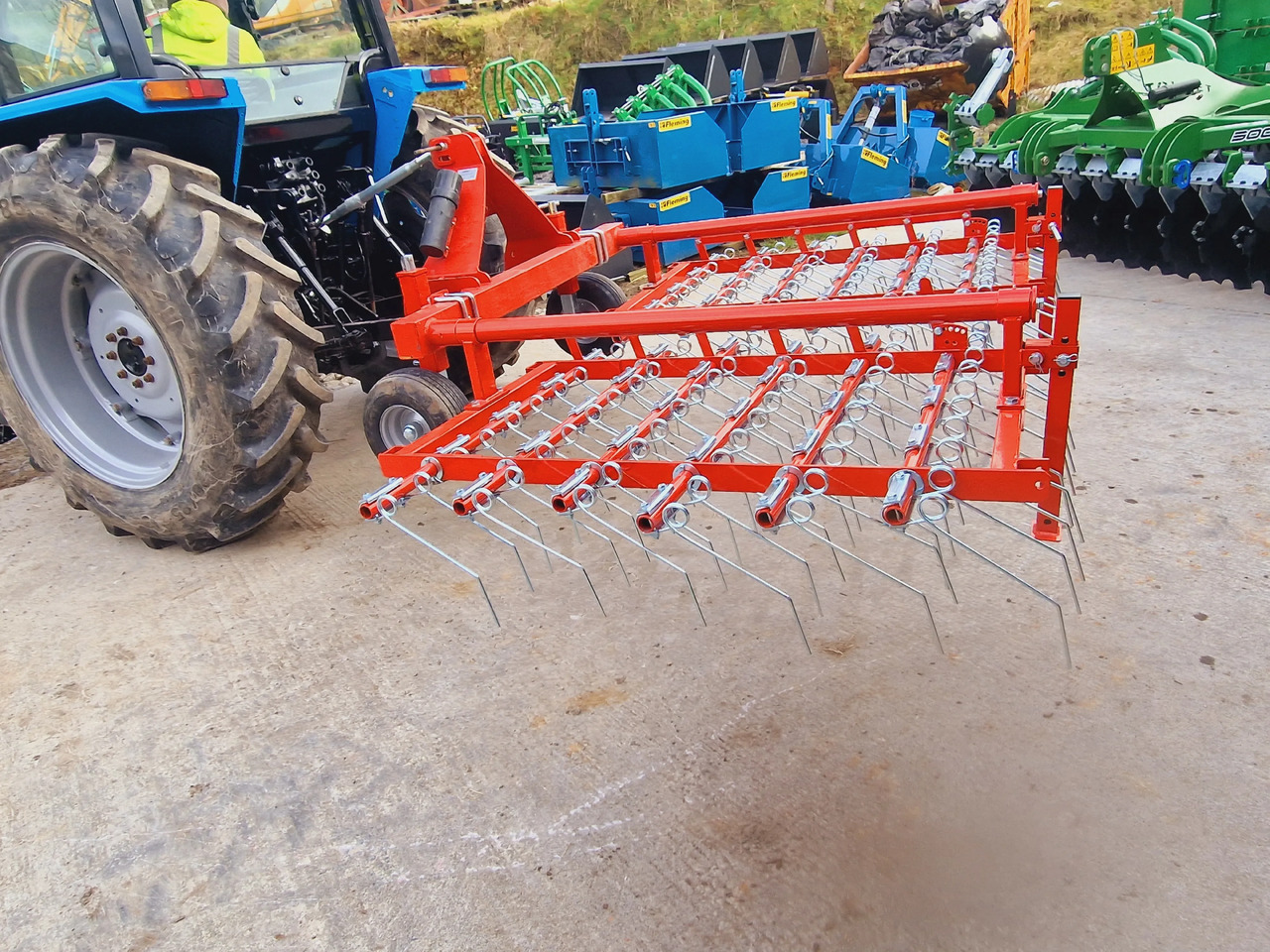 Jarmet 3 Metre Tine Harrow - Rugós borona: 1 kép. Jarmet 3 Metre Tine Harrow - Rugós borona: 1 kép.