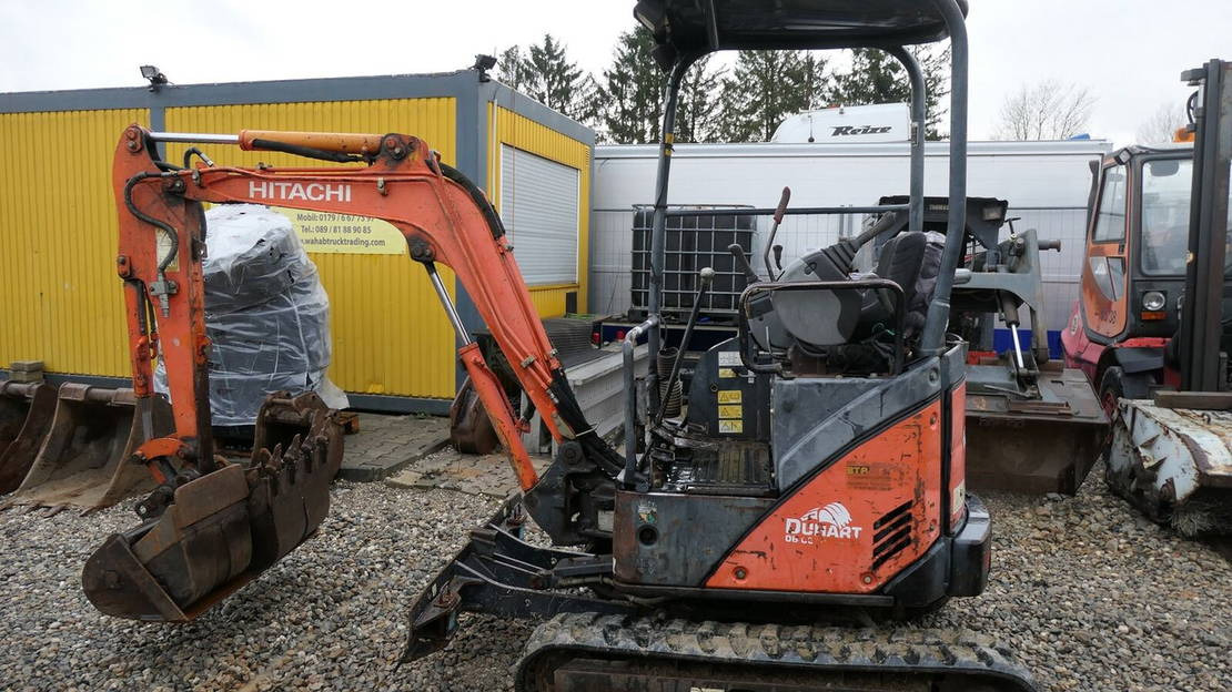 Hitachi ZX17 U-2 - Minikotró: 3 kép. Hitachi ZX17 U-2 - Minikotró: 3 kép.