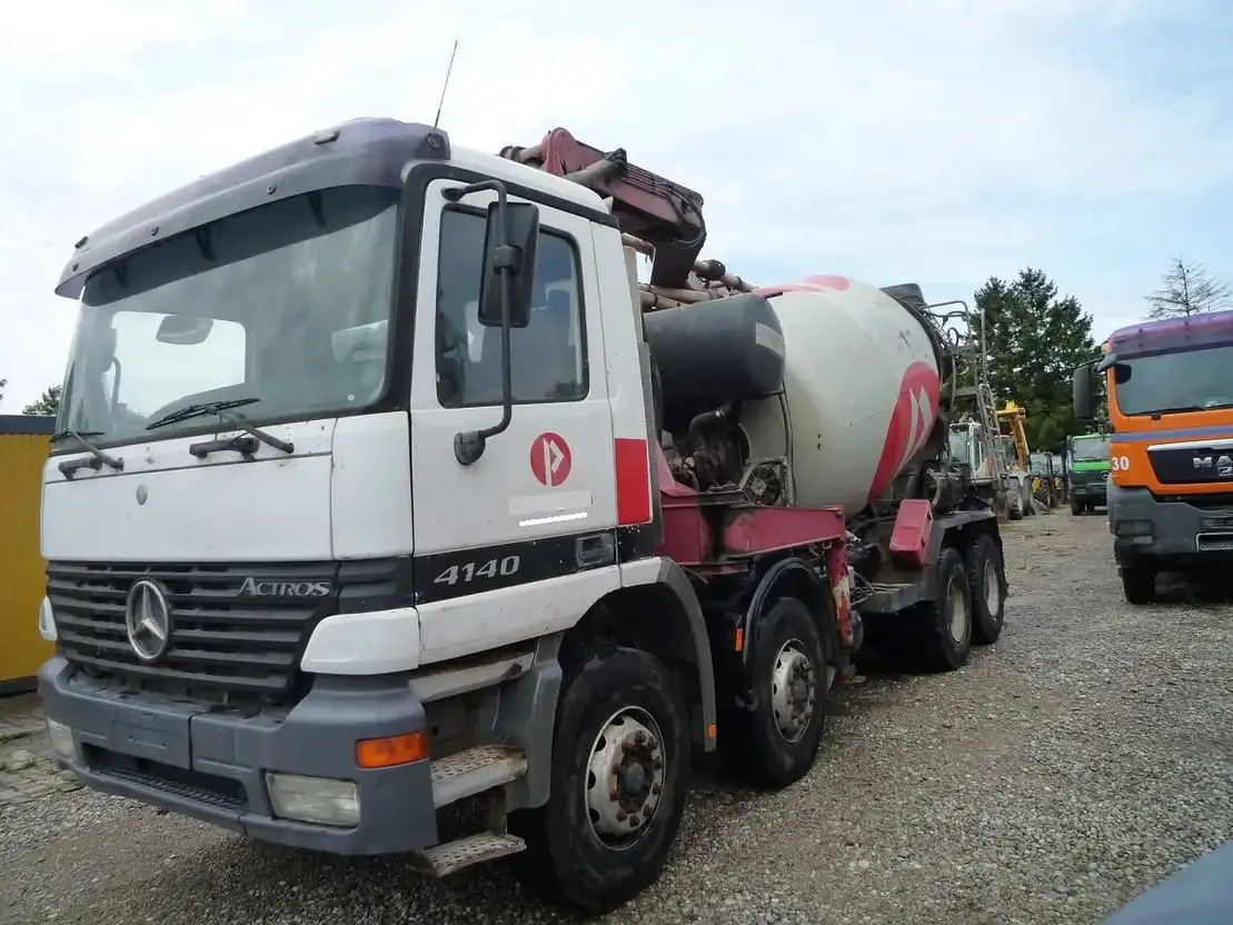 Mercedes-Benz Actros 4141 - Pumix: 4 kép. Mercedes-Benz Actros 4141 - Pumix: 4 kép.