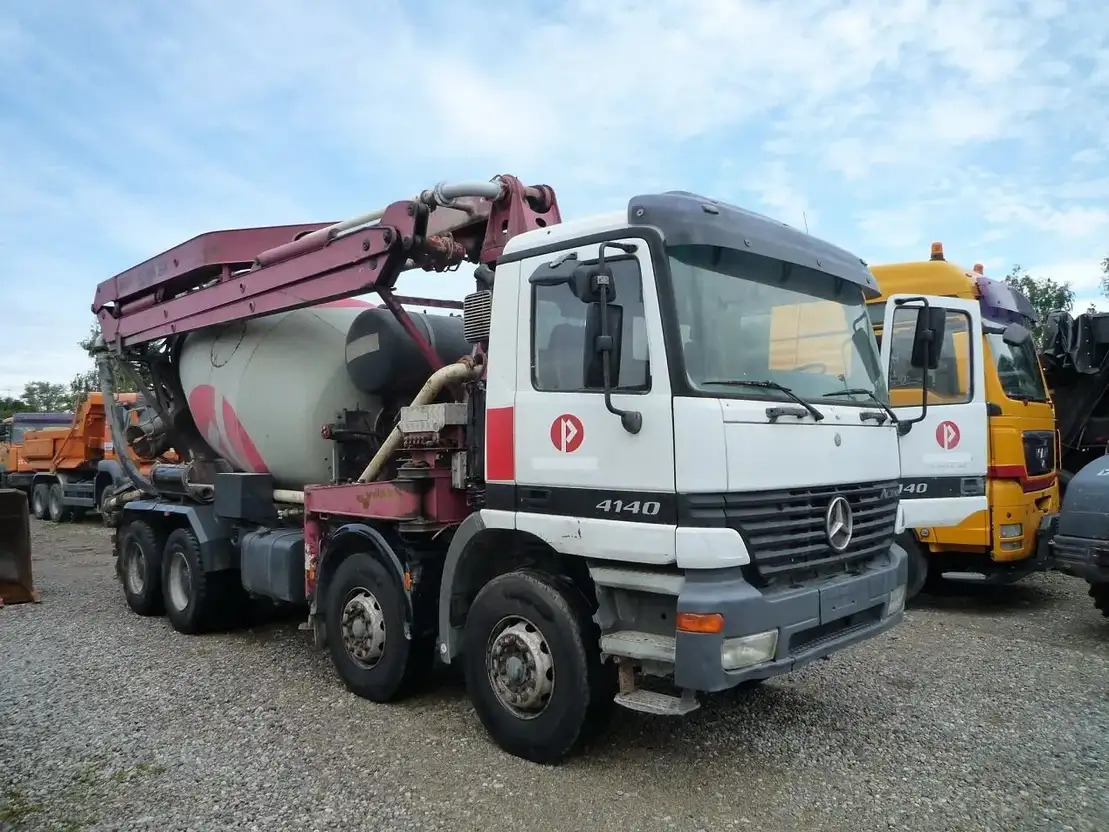 Mercedes-Benz Actros 4141 - Pumix: 1 kép. Mercedes-Benz Actros 4141 - Pumix: 1 kép.