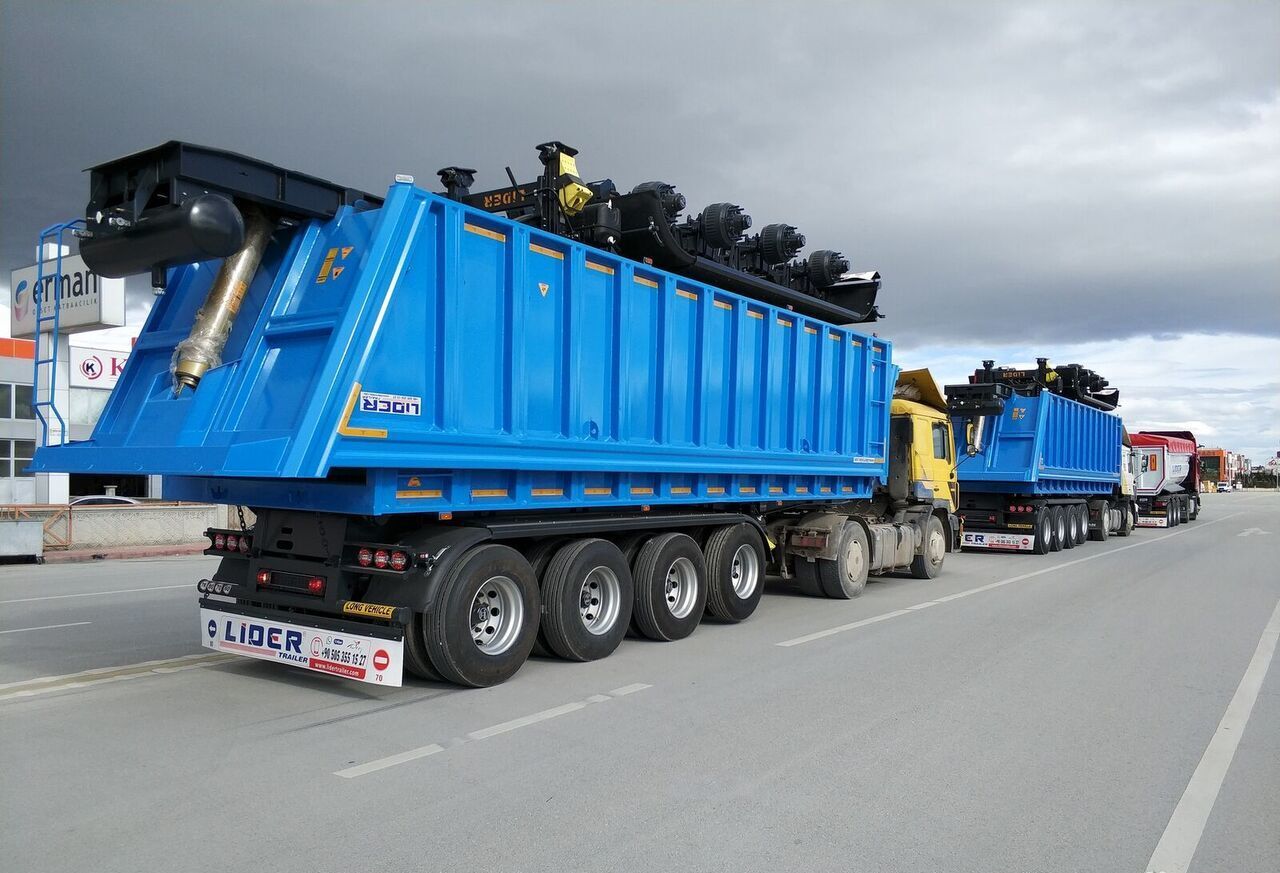 LIDER 2024 MODEL NEW 35 M3 DUMPER ( BENNE ) - Félpótkocsi billenőplatós: 1 kép. LIDER 2024 MODEL NEW 35 M3 DUMPER ( BENNE ) - Félpótkocsi billenőplatós: 1 kép.