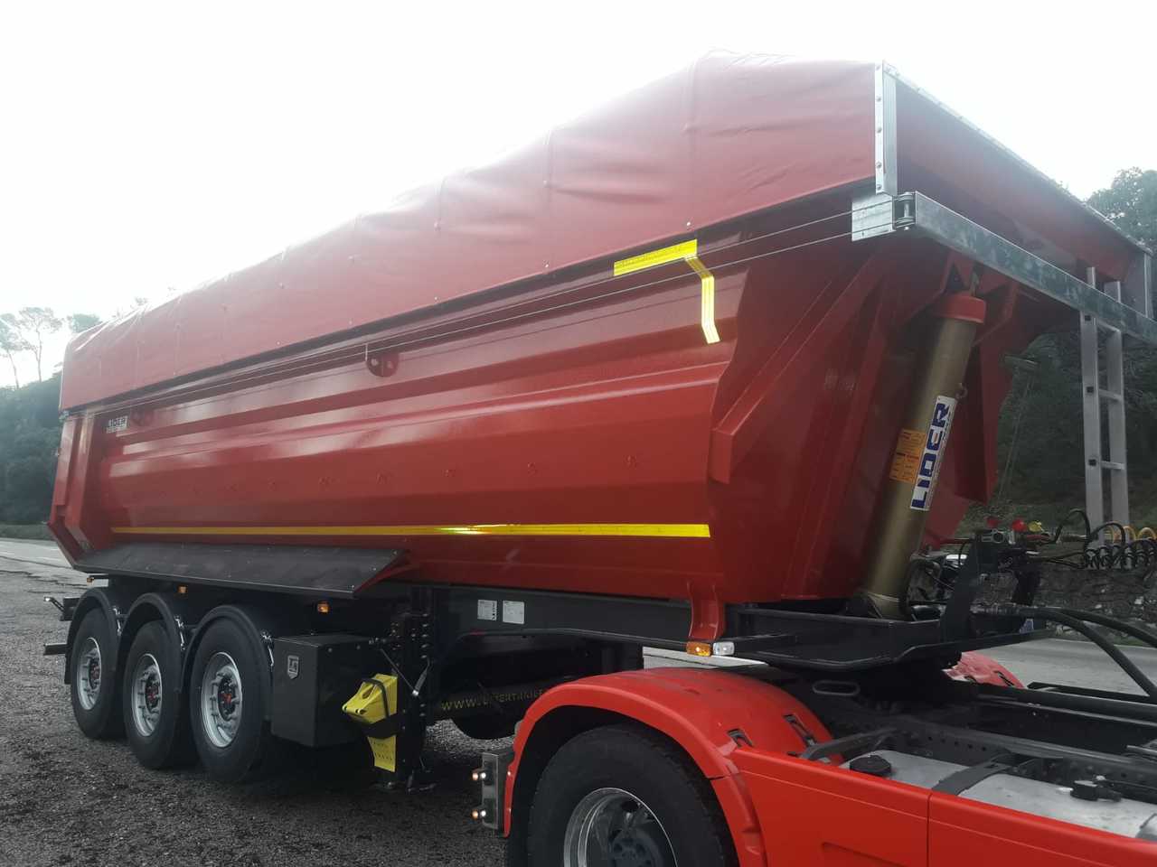 LIDER 2024 MODELS YEAR NEW (MANUFACTURER COMPANY LIDER TRAILER & TANKER - Félpótkocsi billenőplatós: 4 kép. LIDER 2024 MODELS YEAR NEW (MANUFACTURER COMPANY LIDER TRAILER & TANKER - Félpótkocsi billenőplatós: 4 kép.