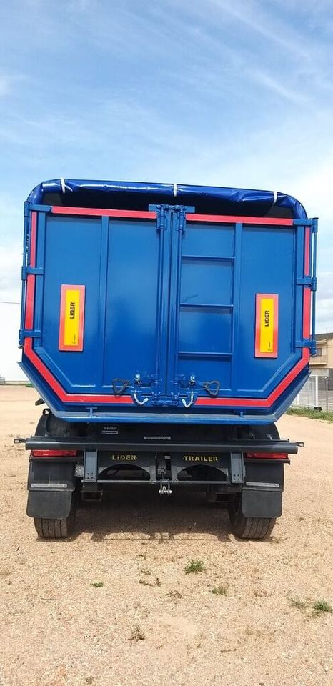 LIDER 2024 NEW READY IN STOCKS DIRECTLY FROM MANUFACTURER COMPANY AVAILABLE - Félpótkocsi billenőplatós: 2 kép. LIDER 2024 NEW READY IN STOCKS DIRECTLY FROM MANUFACTURER COMPANY AVAILABLE - Félpótkocsi billenőplatós: 2 kép.