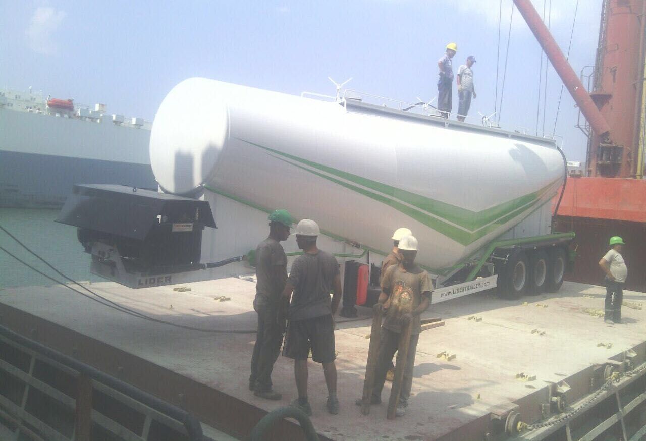 Új Tartályos félpótkocsi a következők szállításához cement LIDER 2025 NEW 80 TONS CAPACITY FROM MANUFACTURER READY IN STOCK: 7 kép.