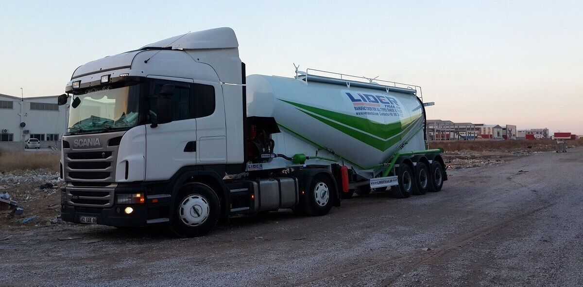 Új Tartályos félpótkocsi a következők szállításához cement LIDER 2025 YEAR NEW BULK CEMENT manufacturer co.: 15 kép.