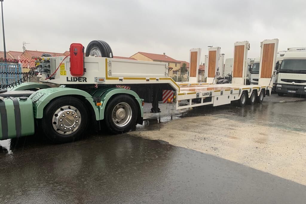 Új Félpótkocsi mélybölcsős LIDER 2025 YEAR NEW LOWBED TRAILER FOR SALE (MANUFACTURER COMPANY): 8 kép.