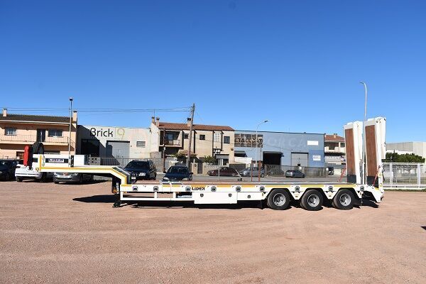 Új Félpótkocsi mélybölcsős LIDER 2025 YEAR NEW LOWBED TRAILER FOR SALE (MANUFACTURER COMPANY): 9 kép.