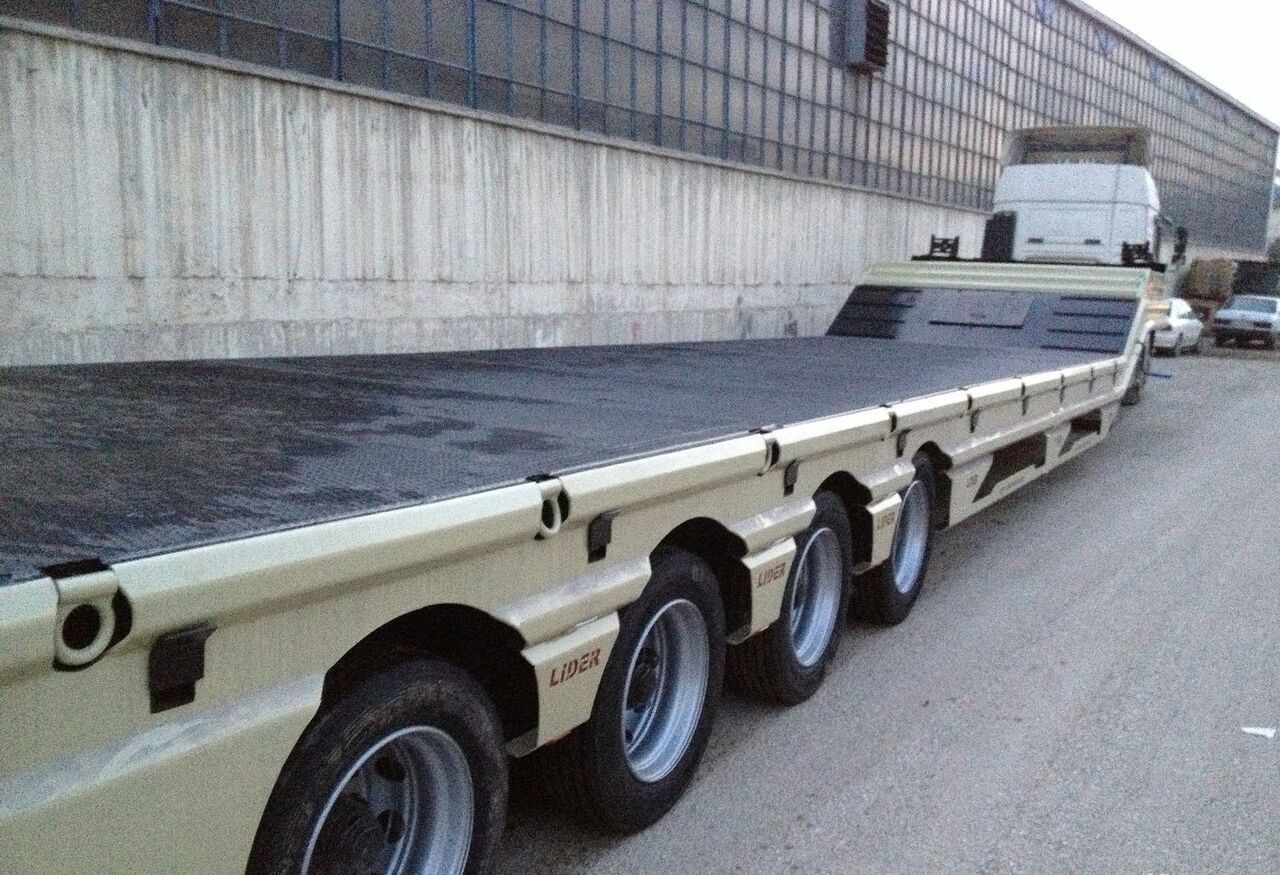 LIDER 2025 model 150 Tons capacity Lowbed semi trailer - Félpótkocsi mélybölcsős: 2 kép. LIDER 2025 model 150 Tons capacity Lowbed semi trailer - Félpótkocsi mélybölcsős: 2 kép.