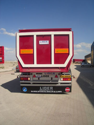 Új Félpótkocsi billenőplatós LIDER LIDER DUMPER READY STOCKS NEW 2025 YEAR: 16 kép.