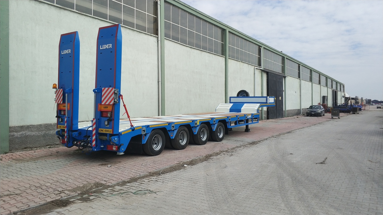 Új Félpótkocsi mélybölcsős LIDER NEW 2025 MODELS YEAR LIDER TRAILER: 13 kép.