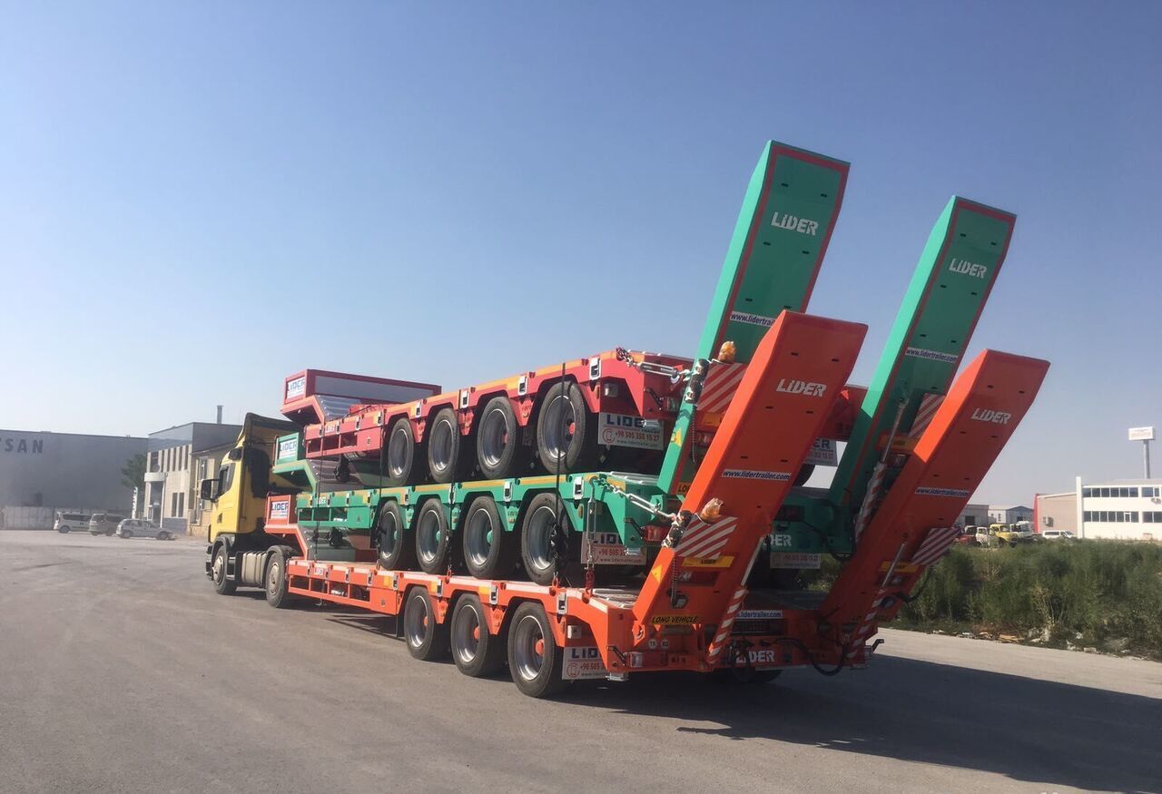 LIDER TRAILER -ENES GROUP NEW remorque surbaissée 2024 YEAR (MANUFACTURER COMPANY) - Félpótkocsi mélybölcsős: 2 kép. LIDER TRAILER -ENES GROUP NEW remorque surbaissée 2024 YEAR (MANUFACTURER COMPANY) - Félpótkocsi mélybölcsős: 2 kép.
