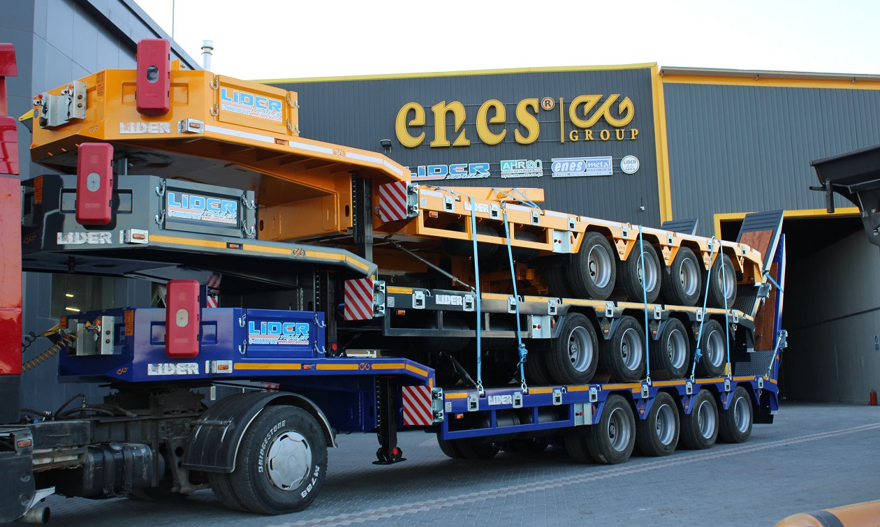 LIDER TRAILER -ENES GROUP NEW remorque surbaissée 2025 YEAR (MANUFACTURER COMPANY) - Félpótkocsi mélybölcsős: 1 kép. LIDER TRAILER -ENES GROUP NEW remorque surbaissée 2025 YEAR (MANUFACTURER COMPANY) - Félpótkocsi mélybölcsős: 1 kép.