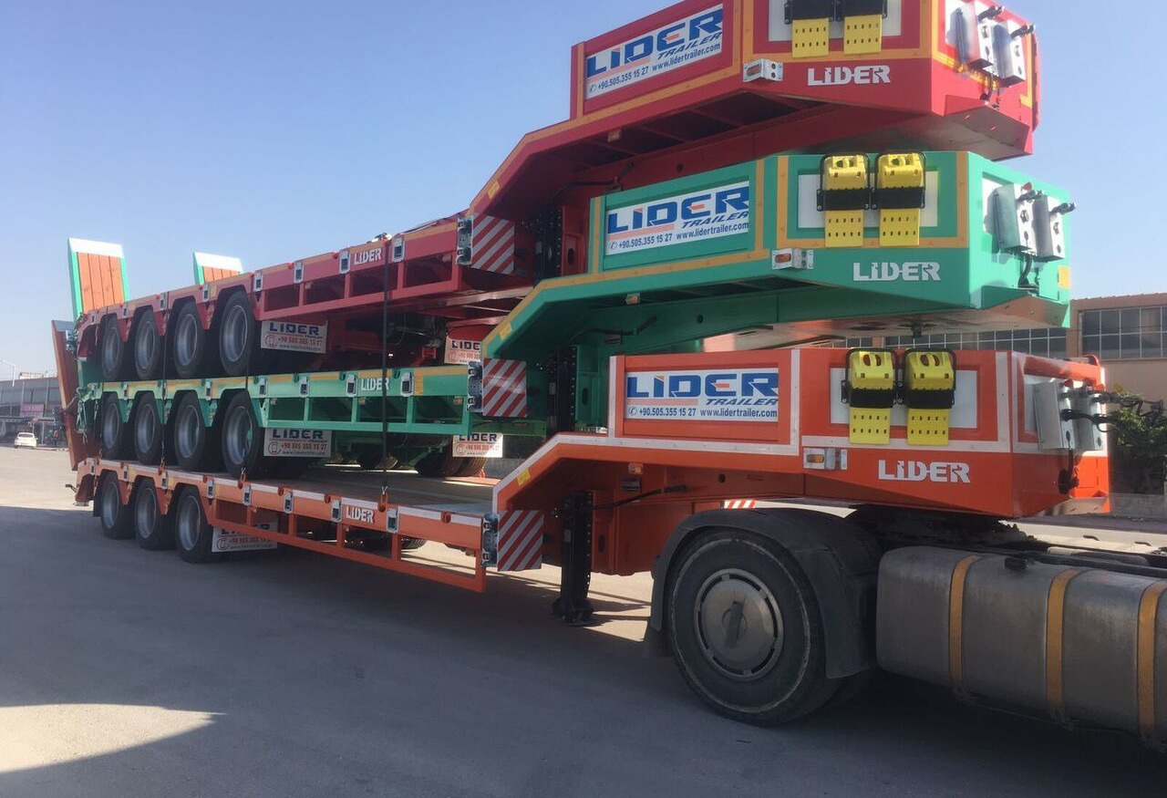 LIDER TRAILER -ENES GROUP NEW remorque surbaissée 2025 YEAR (MANUFACTURER COMPANY) - Félpótkocsi mélybölcsős: 2 kép. LIDER TRAILER -ENES GROUP NEW remorque surbaissée 2025 YEAR (MANUFACTURER COMPANY) - Félpótkocsi mélybölcsős: 2 kép.