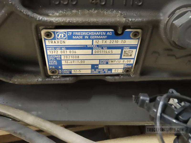 DAF 1684367 ECU E5 Versnellingsbak 12TX2210T - Sebességváltó - Teherautó: 3 kép. DAF 1684367 ECU E5 Versnellingsbak 12TX2210T - Sebességváltó - Teherautó: 3 kép.