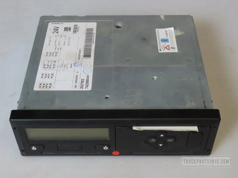 DAF Electrical System Tachograaf R2.2A DAF - Tachográf - Teherautó: 1 kép. DAF Electrical System Tachograaf R2.2A DAF - Tachográf - Teherautó: 1 kép.