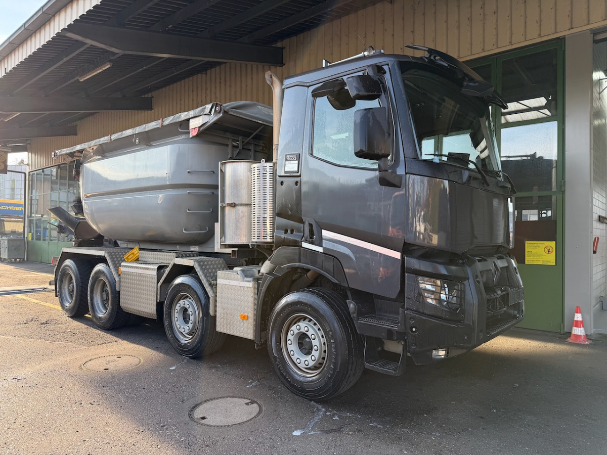 RENAULT C520 8x4 Wechselsystem Siloki + Kipper - Billenőplatós teherautó: 1 kép. RENAULT C520 8x4 Wechselsystem Siloki + Kipper - Billenőplatós teherautó: 1 kép.