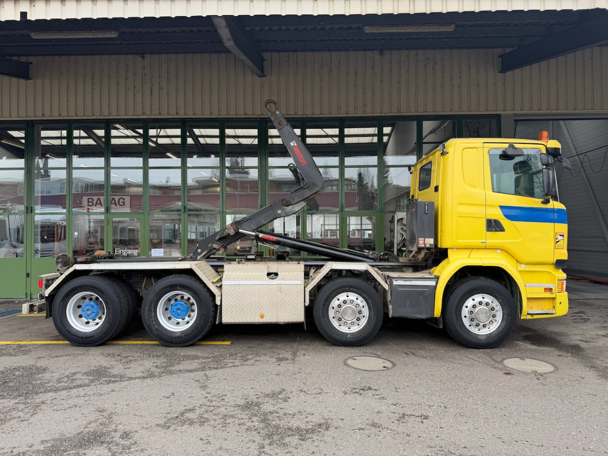 Horgos rakodó teherautó SCANIA R450: 18 kép.