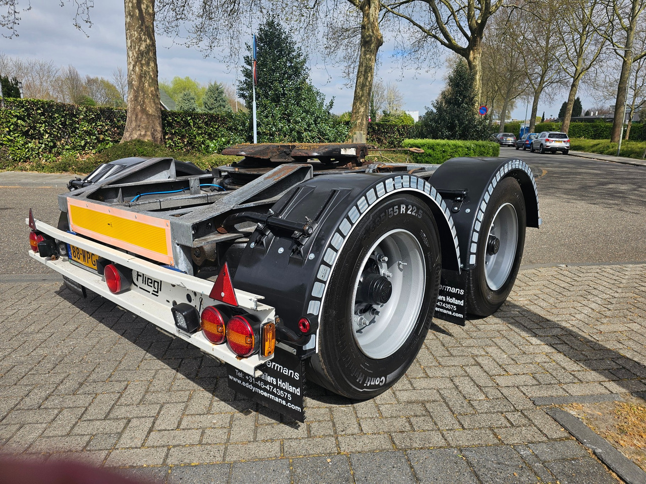 Fliegl FLT 216 With Dutch LZV Approval - Dolly pótkocsi: 5 kép. Fliegl FLT 216 With Dutch LZV Approval - Dolly pótkocsi: 5 kép.