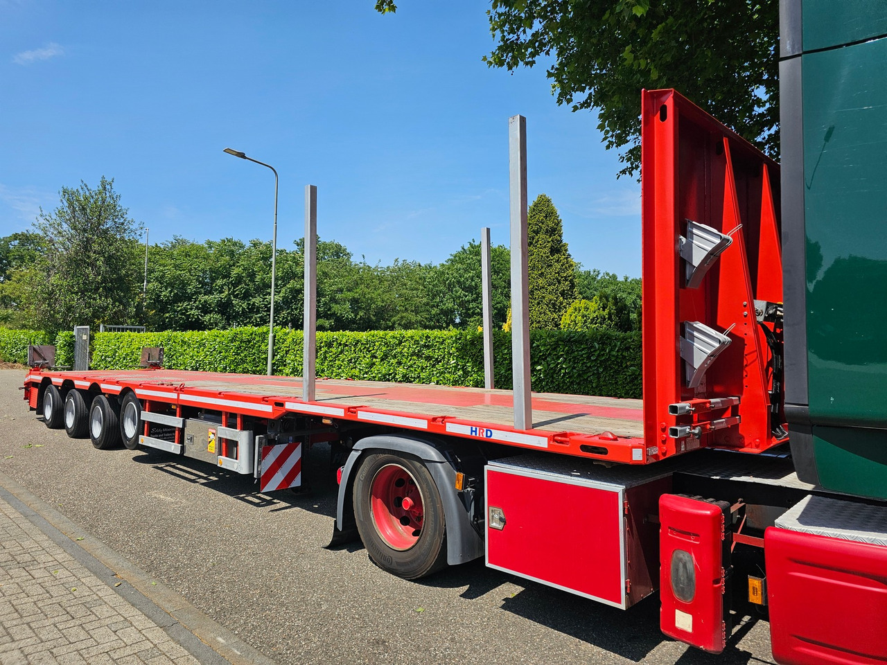 HRD SPTM4N Mega Telesopic - Platós félpótkocsi: 3 kép. HRD SPTM4N Mega Telesopic - Platós félpótkocsi: 3 kép.