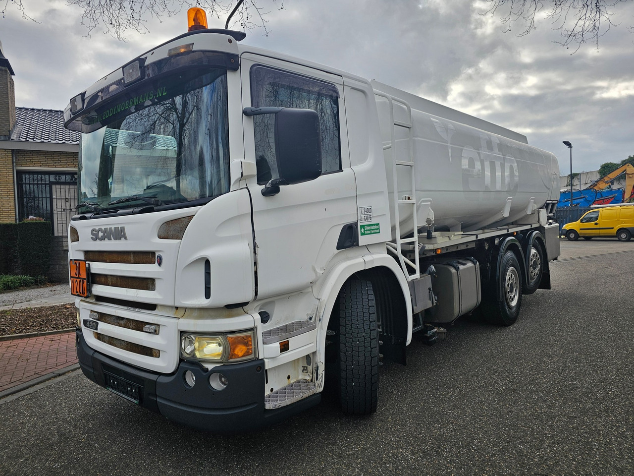 Scania P420 6x2*4 - Tartályos teherautó: 3 kép. Scania P420 6x2*4 - Tartályos teherautó: 3 kép.