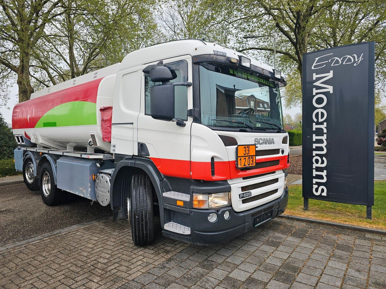 Scania P420 6x2*4 Tank 16.400 Lt. - Tartályos teherautó: 1 kép. Scania P420 6x2*4 Tank 16.400 Lt. - Tartályos teherautó: 1 kép.