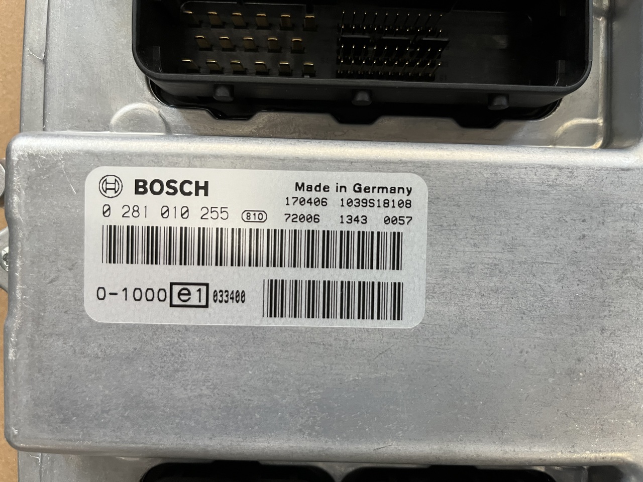 CONTROL UNIT MAN TGA 0281010255 - ECU - Teherautó: 2 kép. CONTROL UNIT MAN TGA 0281010255 - ECU - Teherautó: 2 kép.
