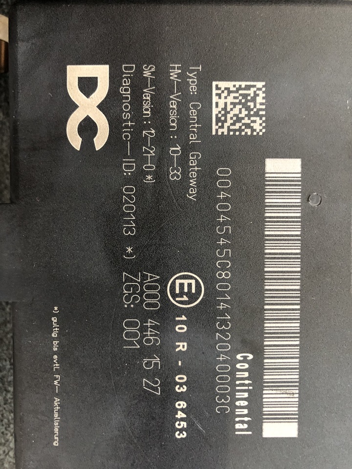 ECU - Teherautó DRIVE CONTROL CPC3 ELECTRONICS ACTROS MP4: 9 kép.