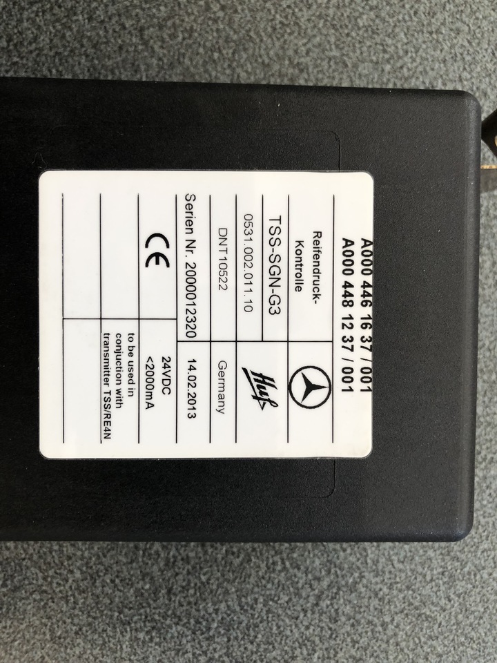 ECU - Teherautó DRIVE CONTROL CPC3 ELECTRONICS ACTROS MP4: 11 kép.