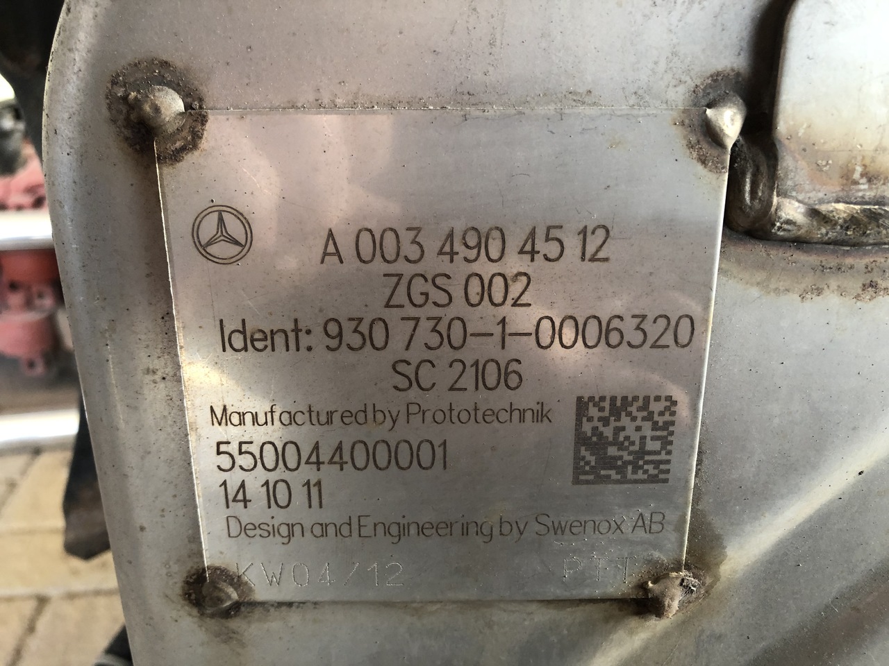 EXHAUST AFTERTREATMENT EURO6-EURO5 MERCEDES ACTROS MP4 - Kipufogó leömlő - Teherautó: 4 kép. EXHAUST AFTERTREATMENT EURO6-EURO5 MERCEDES ACTROS MP4 - Kipufogó leömlő - Teherautó: 4 kép.