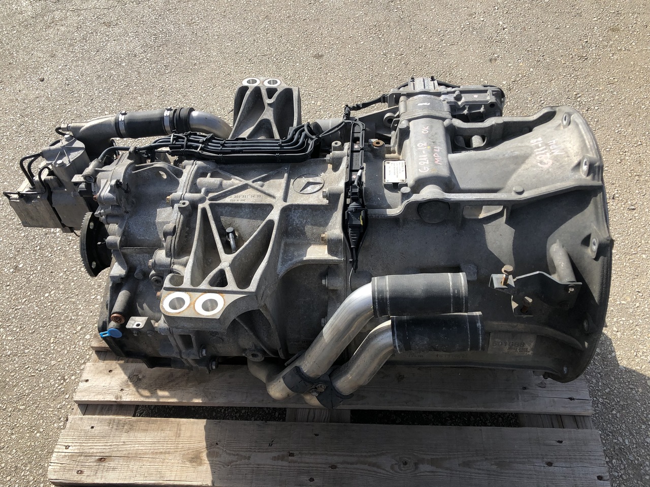 Sebességváltó - Teherautó GEARBOX G211-12 ZKL RETARDER ACTROS MP4 (AVAILABLE 2PCS): 8 kép.