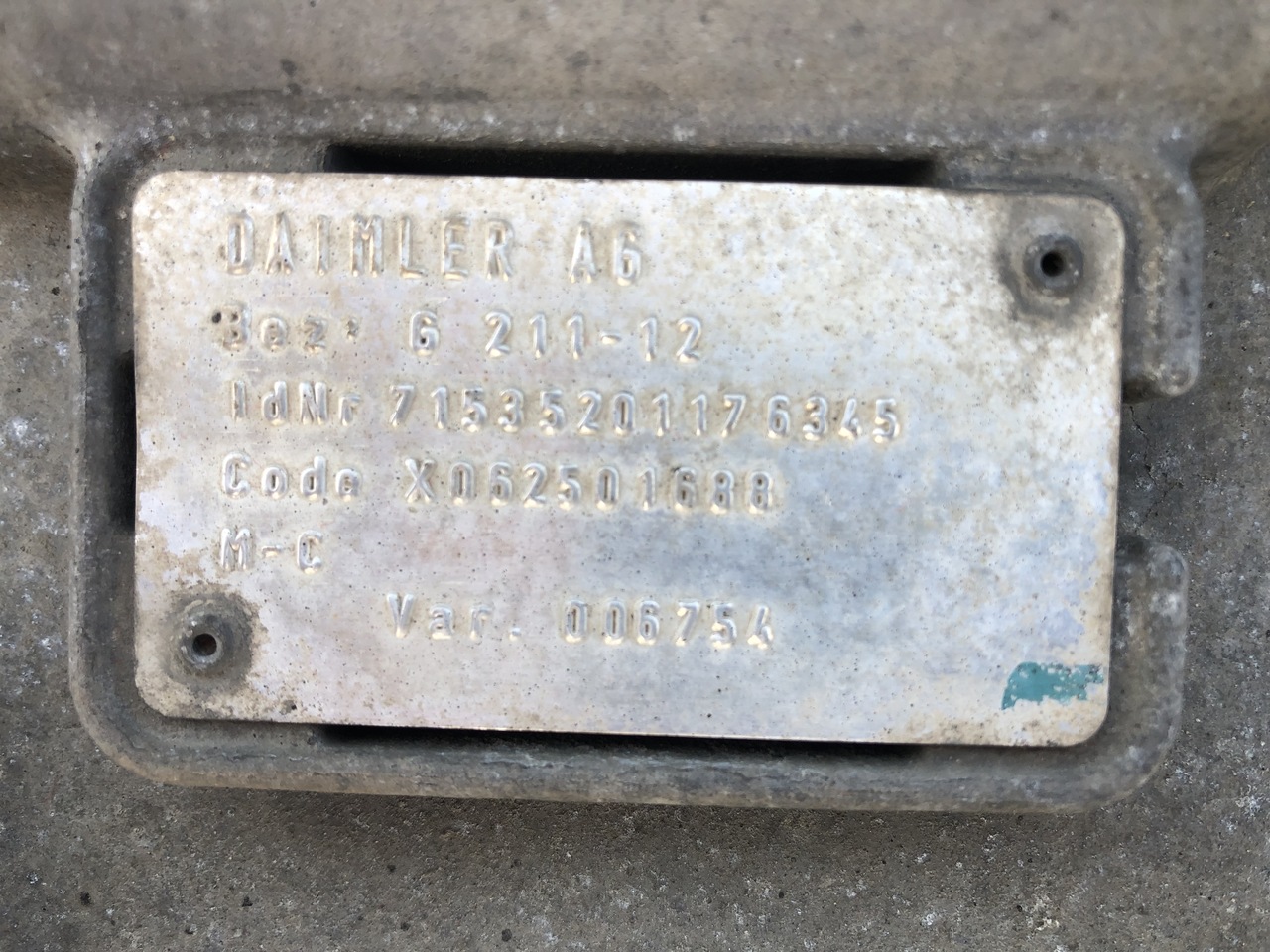 Sebességváltó - Teherautó GEARBOX G211-12 ZKL RETARDER ACTROS MP4 (AVAILABLE 2PCS): 10 kép.