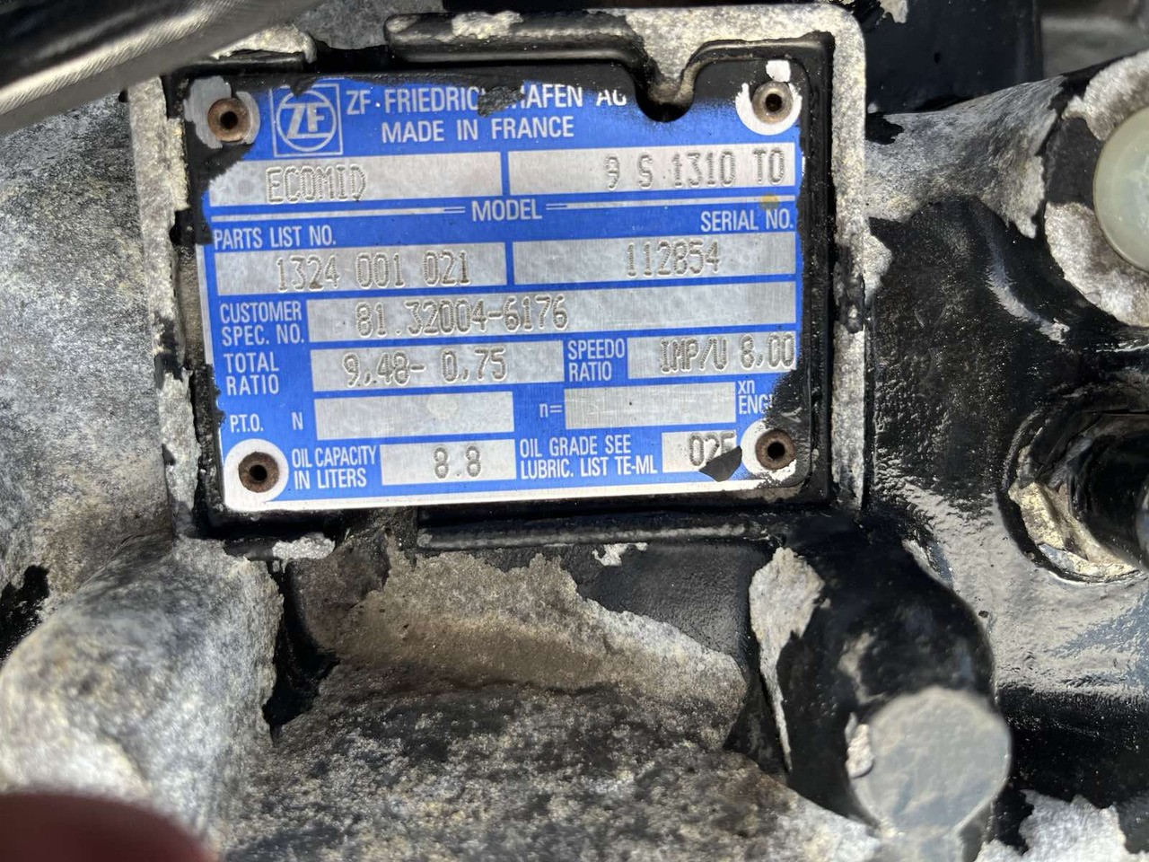 Sebességváltó és alkatrészek - Teherautó S5-42,9S1310,FSO-8309A MAN: 12 kép.