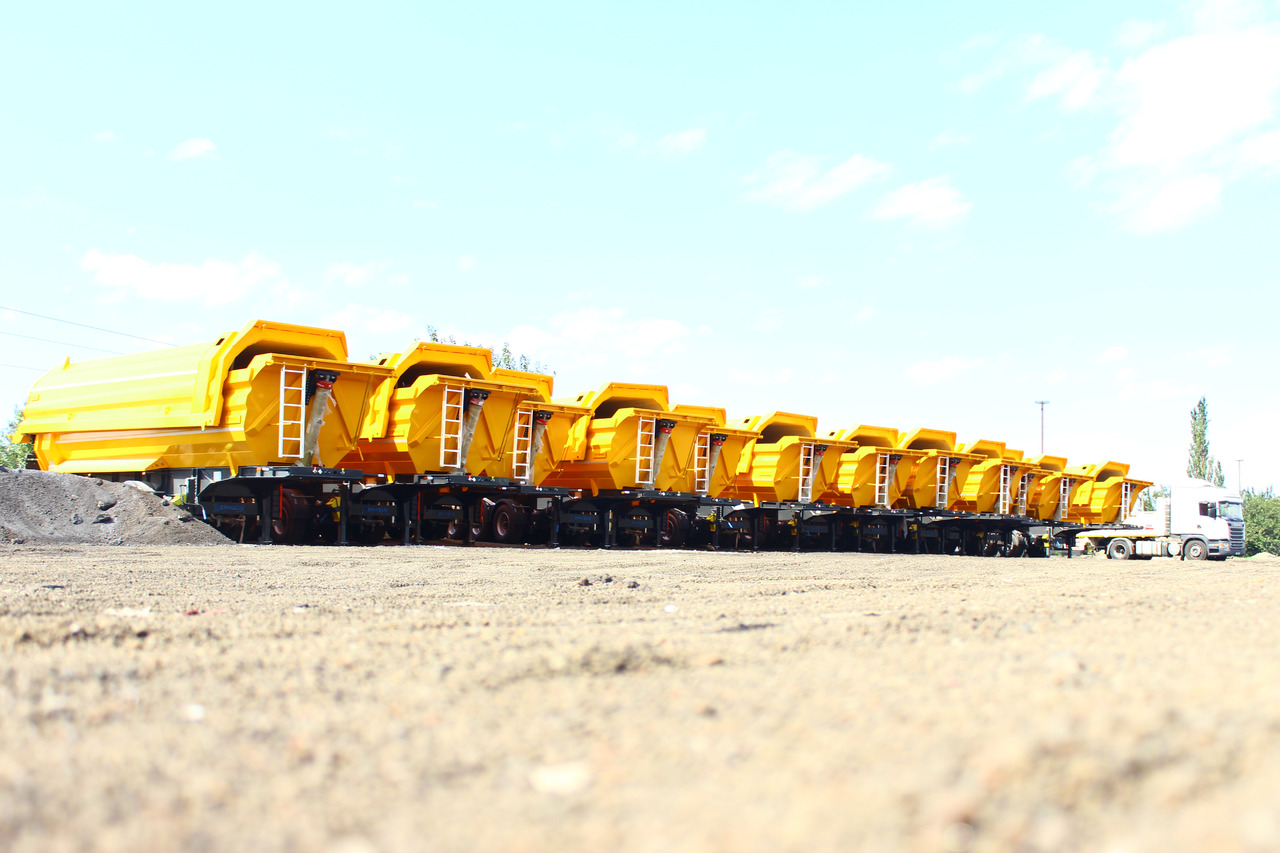 EMIRSAN 4 AXLE HEAVY DUTY TIPPER - Félpótkocsi billenőplatós: 3 kép. EMIRSAN 4 AXLE HEAVY DUTY TIPPER - Félpótkocsi billenőplatós: 3 kép.