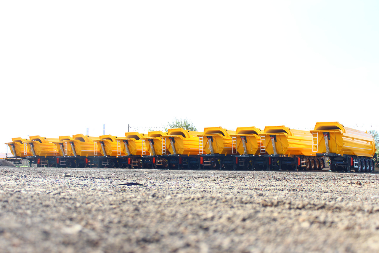EMIRSAN 4 AXLE HEAVY DUTY TIPPER - Félpótkocsi billenőplatós: 2 kép. EMIRSAN 4 AXLE HEAVY DUTY TIPPER - Félpótkocsi billenőplatós: 2 kép.