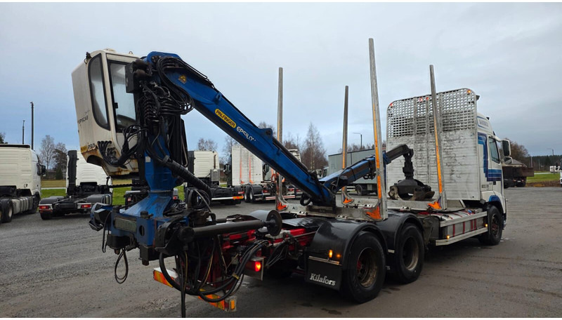 Volvo FH540 - Rönkszállító teherautó, Darus autó: 3 kép. Volvo FH540 - Rönkszállító teherautó, Darus autó: 3 kép.