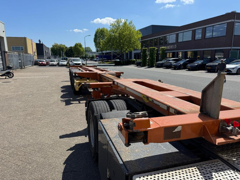 Broshuis MFCC container chassis Multi functioneel 2x 20 1x 30 1x 40 1x 45 saf assen uitschuifbaar tot 14,40 - Félpótkocsi alváz: 4 kép. Broshuis MFCC container chassis Multi functioneel 2x 20 1x 30 1x 40 1x 45 saf assen uitschuifbaar tot 14,40 - Félpótkocsi alváz: 4 kép.
