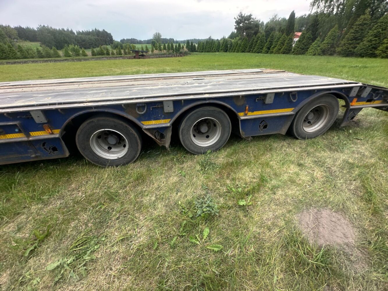 Félpótkocsi mélybölcsős CHIEFTAIN TRAILERS LTD naczepa niskopodwoziowa: 19 kép.