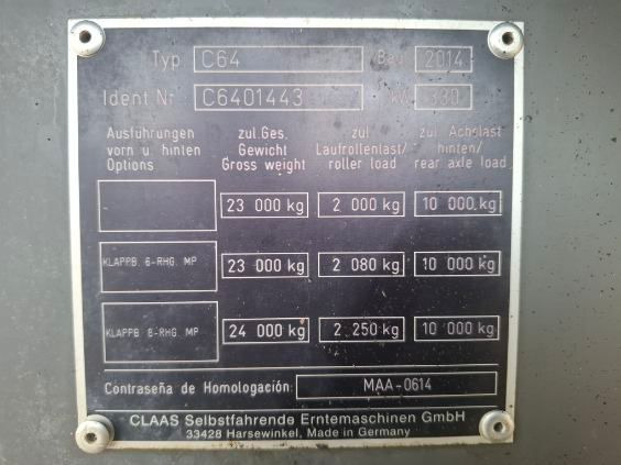 CLAAS LEXION 670 - Kombájn: 5 kép. CLAAS LEXION 670 - Kombájn: 5 kép.