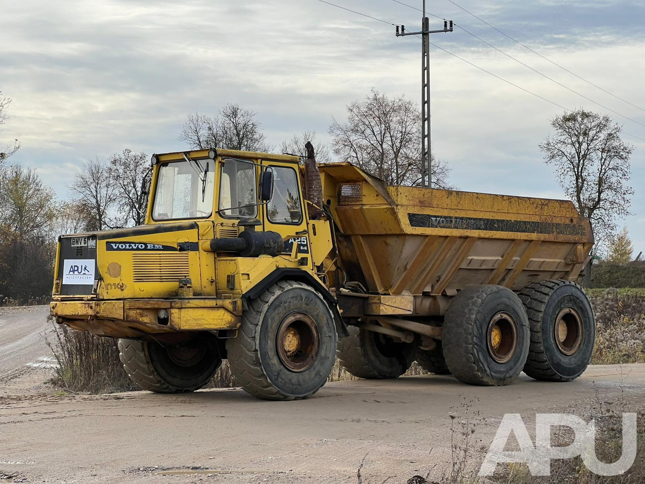 Volvo BM A25 6×6 - Csuklós dömper: 1 kép. Volvo BM A25 6×6 - Csuklós dömper: 1 kép.