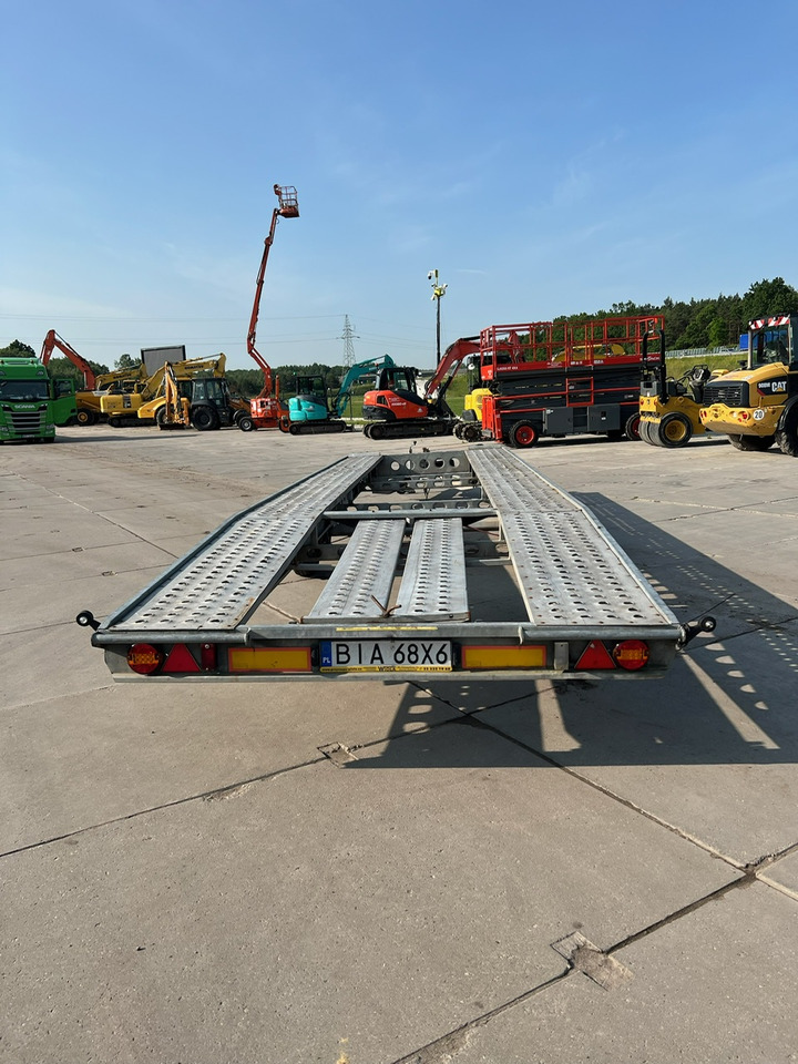 Pótkocsi autószállító przyczepa laweta WIOLA: 12 kép.