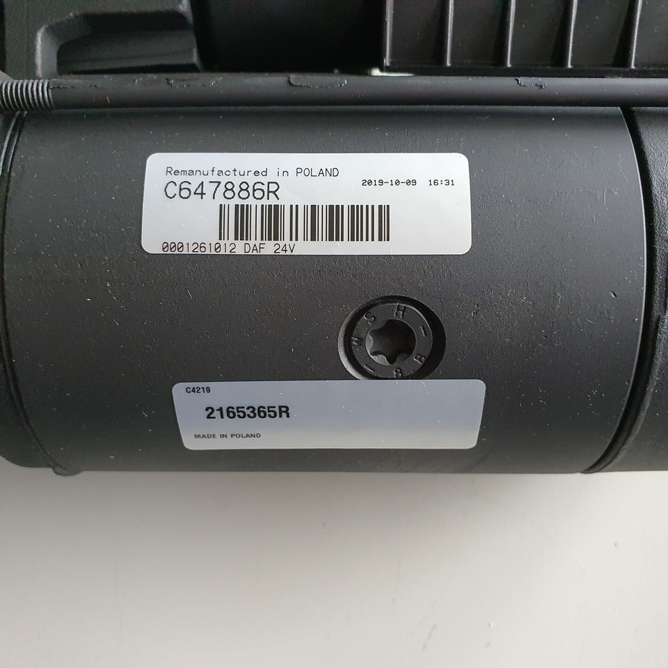 DAF STARTMOTOR VOOR EURO 4 / 5 CF / XF 2165365R - Indítómotor - Teherautó: 3 kép. DAF STARTMOTOR VOOR EURO 4 / 5 CF / XF 2165365R - Indítómotor - Teherautó: 3 kép.