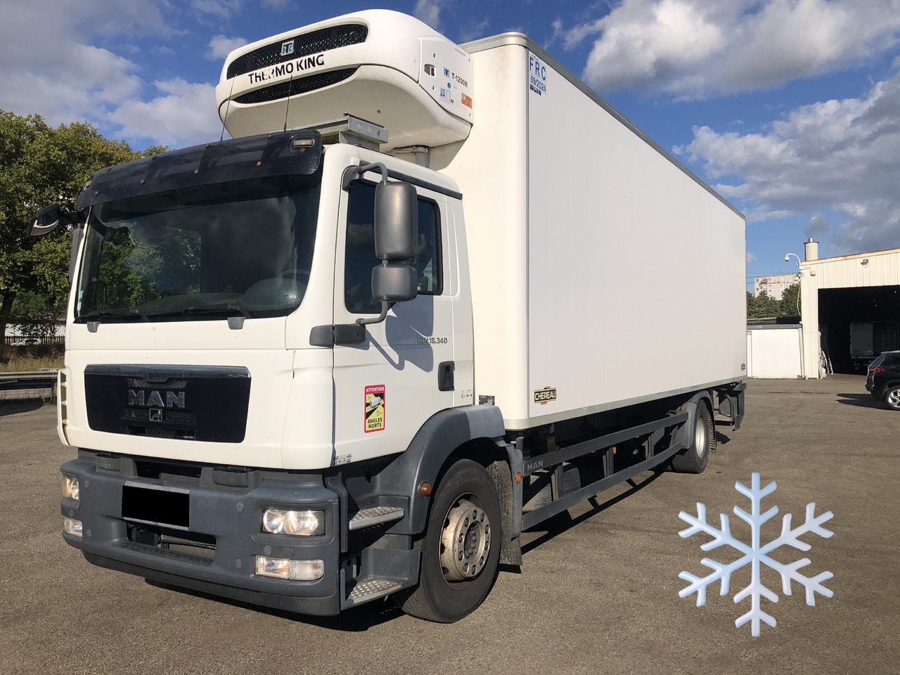 MAN TGM 18.340 caisse FRIGORIFIQUE - Hűtős teherautó: 1 kép. MAN TGM 18.340 caisse FRIGORIFIQUE - Hűtős teherautó: 1 kép.