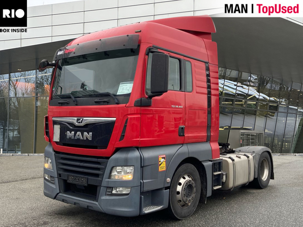 MAN TGX 18.460 4X2 BLS "ADR EX II / AT" - Nyergesvontató: 1 kép. MAN TGX 18.460 4X2 BLS "ADR EX II / AT" - Nyergesvontató: 1 kép.
