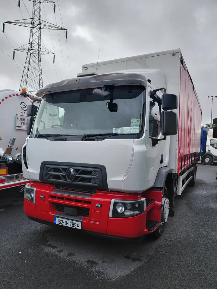 2016 Renault D18 Curtainsider - Ponyvás teherautó: 1 kép. 2016 Renault D18 Curtainsider - Ponyvás teherautó: 1 kép.