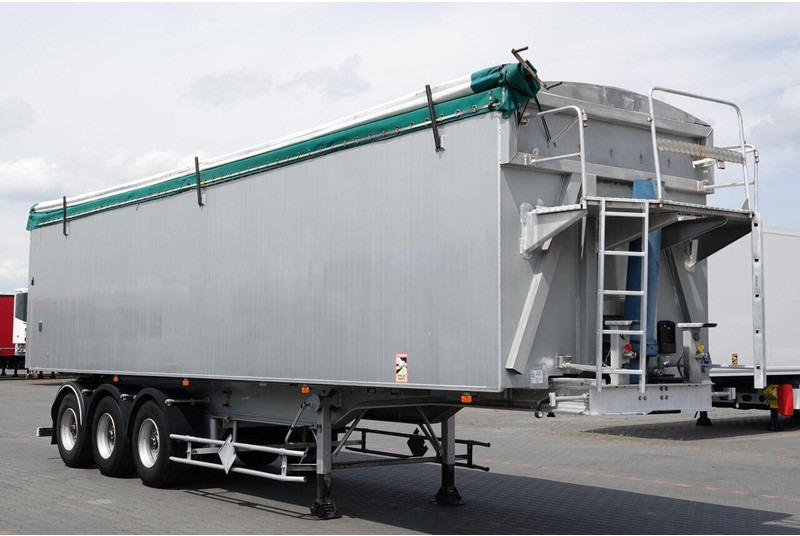 Benalu WYWROTKA 57 m3 / OŚ PODNOSZONA / SPROWADZONA / MAŁO UŻYWANA / S - Félpótkocsi billenőplatós: 1 kép. Benalu WYWROTKA 57 m3 / OŚ PODNOSZONA / SPROWADZONA / MAŁO UŻYWANA / S - Félpótkocsi billenőplatós: 1 kép.