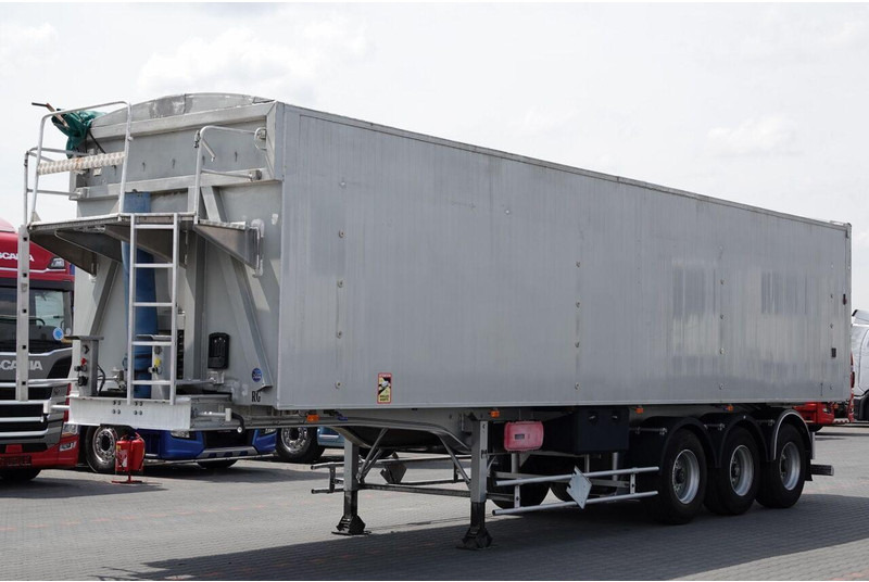 Benalu WYWROTKA 57 m3 / OŚ PODNOSZONA / SPROWADZONA / MAŁO UŻYWANA / S - Félpótkocsi billenőplatós: 4 kép. Benalu WYWROTKA 57 m3 / OŚ PODNOSZONA / SPROWADZONA / MAŁO UŻYWANA / S - Félpótkocsi billenőplatós: 4 kép.