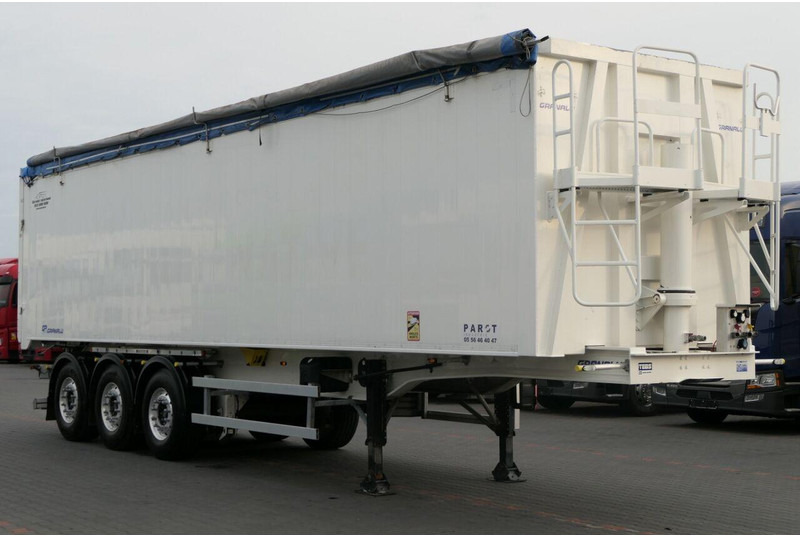 Benalu WYWROTKA 59 m3 / ALUFELGI / 2021 ROK / MAŁO UŻYWANA - Félpótkocsi billenőplatós: 1 kép. Benalu WYWROTKA 59 m3 / ALUFELGI / 2021 ROK / MAŁO UŻYWANA - Félpótkocsi billenőplatós: 1 kép.