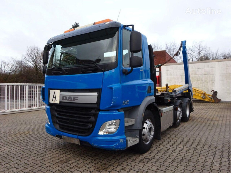 DAF CF 440 - Skip loader - Konténerszállító: 1 kép. DAF CF 440 - Skip loader - Konténerszállító: 1 kép.