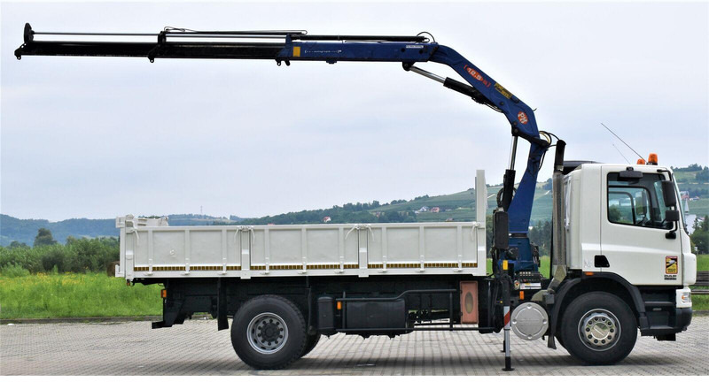 DAF CF 75.310 - Billenőplatós teherautó, Darus autó: 5 kép. DAF CF 75.310 - Billenőplatós teherautó, Darus autó: 5 kép.