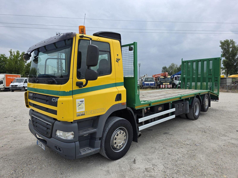 DAF CF 85.360 6x2 - Trailer + Winch - Autószállító teherautó: 2 kép. DAF CF 85.360 6x2 - Trailer + Winch - Autószállító teherautó: 2 kép.